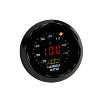 GAUGE KIT, LSU 4.9, W/O Sensor - AEM Classic Digital Wideband AFR Gauge (Sensor Not Included)