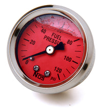 PRESS., LIQUID FILLED FUEL - NOS Fuel Pressure Gauge