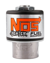 CHEATER SOLENOID FUEL (BIG COIL), BLACK - NOS Fuel Solenoid - Black