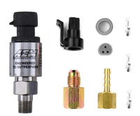FLUID PRESS SENSOR KIT, 100 PS - AEM 100 PSIg Stainless Sensor Kit