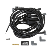 BB CHEVY W/FRONT DRIVE SET W/ZR-1 BOOT - Wire Set, Super Conductor, BB Chevy w/Front Drive & Pro Stock ZR1 Boots