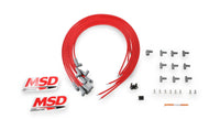 Wire Set,SC,Red,8Cyl,90/90 Boots, Univ - Super Conductor 8.5mm Spark Plug Wire Set, 8 Cylinder 90° Plug/90° Cap