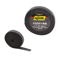 Exhaust Wrap - 1 in. x 50 ft. - Black color - Bulk