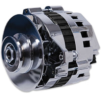 DynaForce Alt 160 Amp Chrome Strt-Mnt - MSD DynaForce Alternator - 160 AMP - Chrome