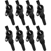 Coils,SF,Ford 4.6/5.4L 2-Valve 98-14 8Pk - Street Fire Ignition Coils 1998-2014 Ford 4.6L/5.4L 2-Valve engines, Black 8-Pack