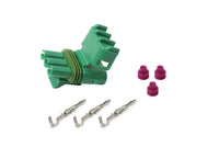 WEATHER PACK, 3 CAVITY, TOWER, GREEN - Manifold Air Pressure (MAP)