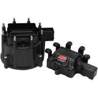 Black Extreme Output Dist. Cap, GM HEI - Black GM HEI Extreme Output Distributor Cap