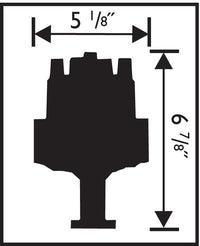Distributor, Billet, Chevy V6 Even-Fire - Chevy V6 Even-Fire Pro-Billet Distributor