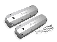 SNIPER FAB ALUM V/C SLV FORD BB 429-460 - Sniper Valve Cover - Fabricated Aluminum - Ford Big Block - Natural Anodized