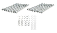 LTS VALVE COVER HARDWARE KIT SILVER (BBC - Holley Sniper Fabricated Valve Cover Hardware Kit - Socket Head Cap - Silver