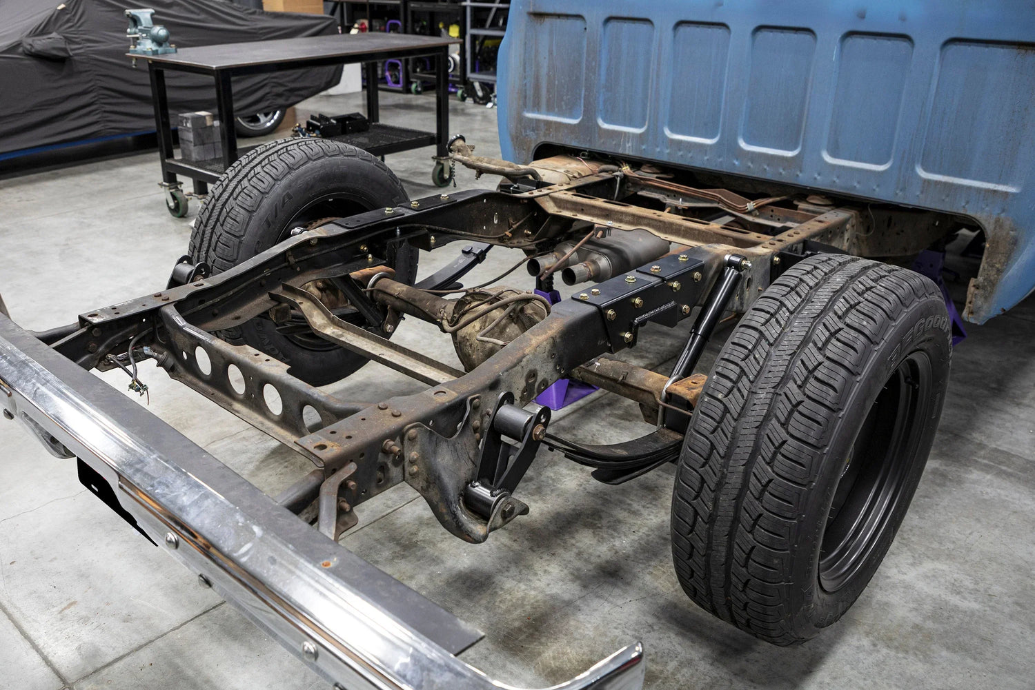 Upgrading Chevy C10 Suspension, Brakes and Steering With Brothers Trucks UK