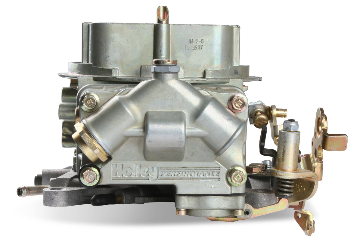 Holley Performance 2BBL Carburetor - Photo - out of package Angle