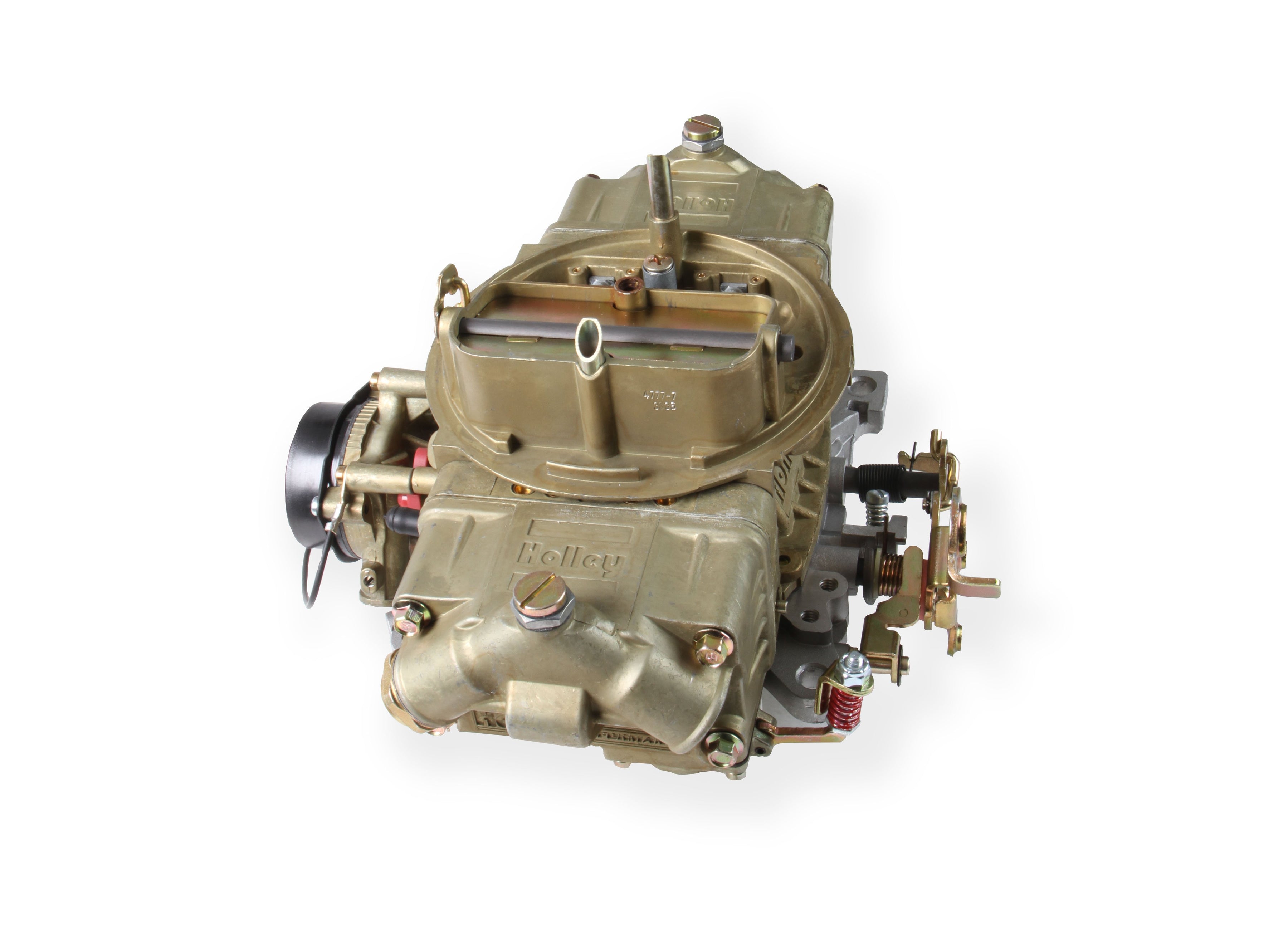 Holley Classic Double Pumper Carburetor - Photo - out of package Angle