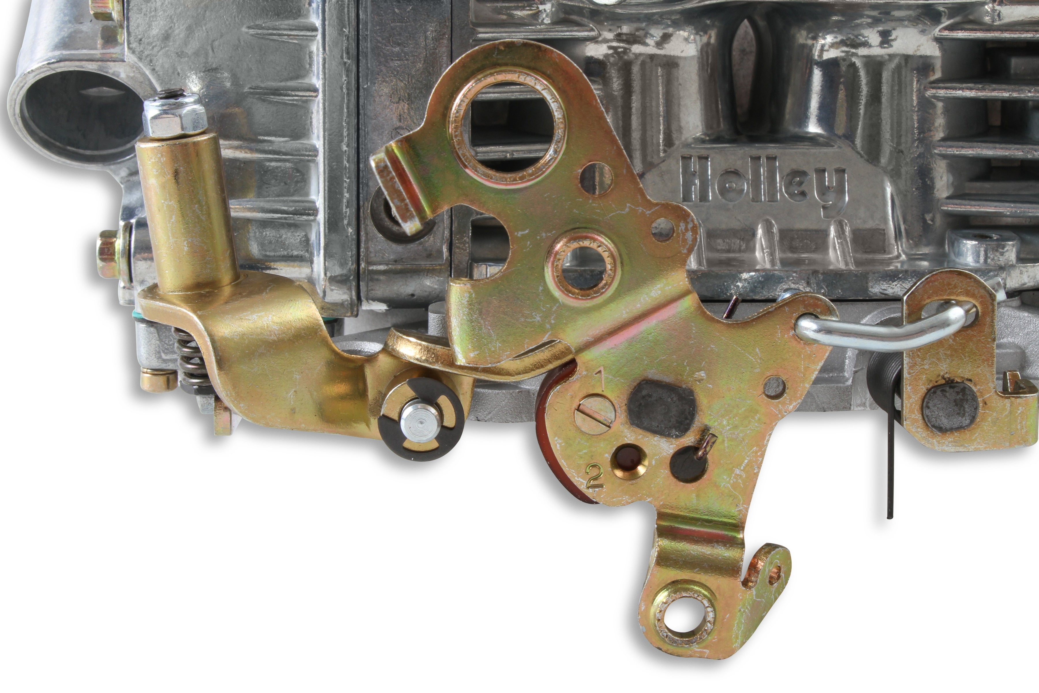 Holley Supercharger Double Pumper Carburetor - Draw-Thru - Photo - out of package Side