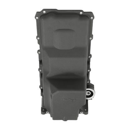 Holley GM LS Swap Oil Pan - 4WD / Truck / Off-Road - Black - Photo - Primary Front