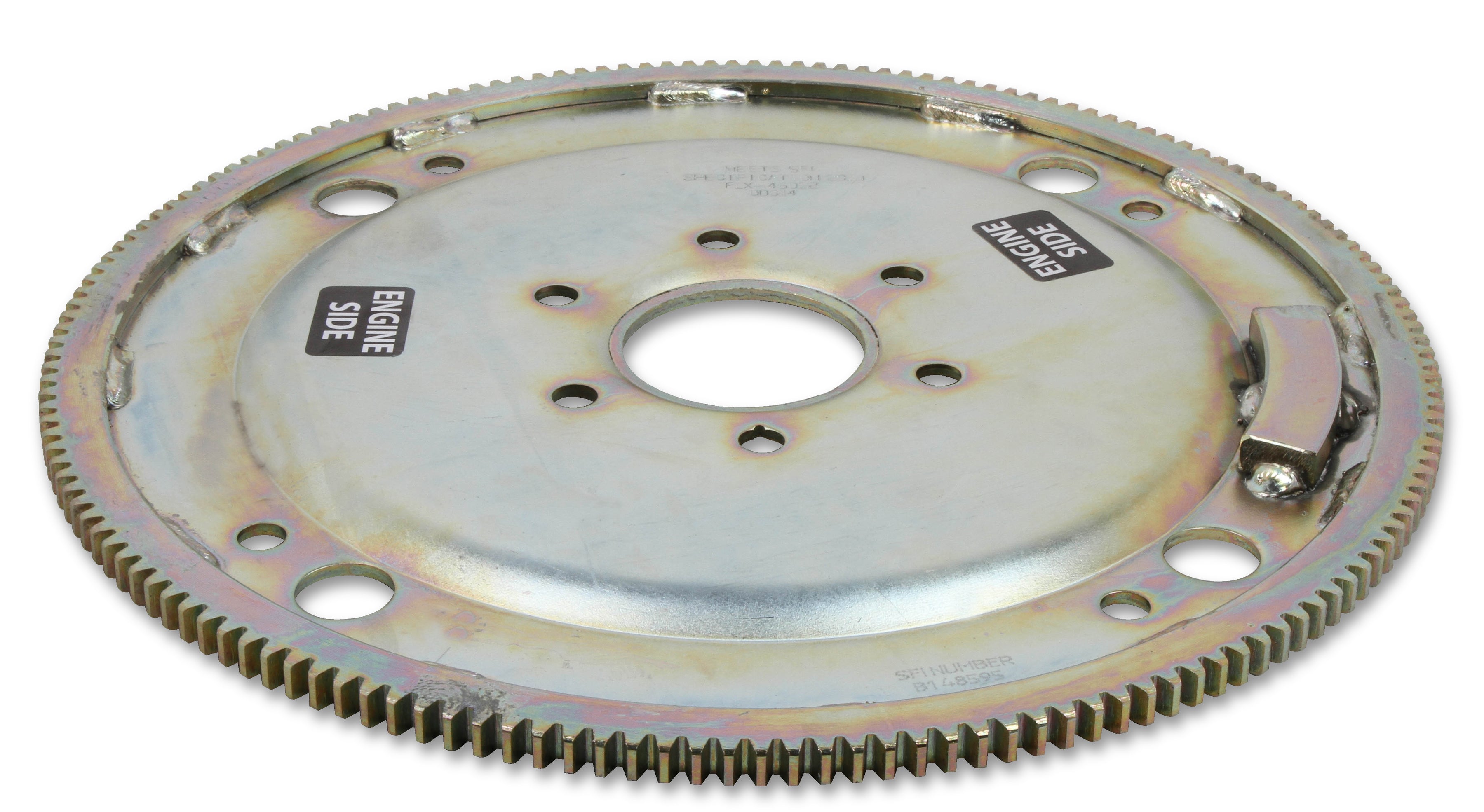 Hays Steel SFI Certified Flexplate - Big Block and FE Ford - Photo - out of package Right
