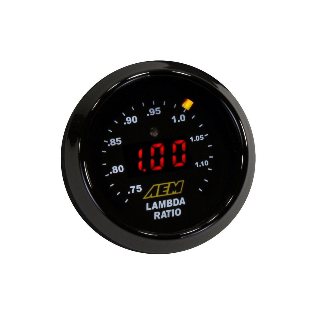 GAUGE KIT, LSU 4.9, W/O Sensor - AEM Classic Digital Wideband AFR Gauge (Sensor Not Included)