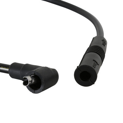 Câbles d'allumage sur mesure - Touring FLT, FLHT (1985-1998) - 8,8 mm - Âme spiralée - Noir