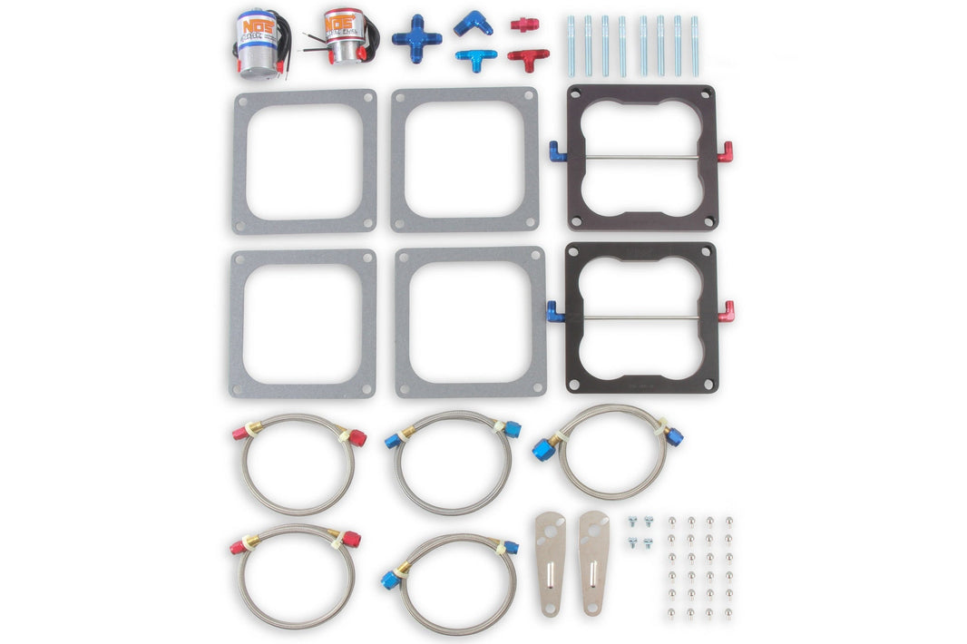 UPGRADE, 1 TO 2 STGE PRO-SHOT FOGR (4500 - NOS Pro-Shot Fogger "Upgrade Kit"-Cheater Nitrous System,Dual 4500 Holley Flange