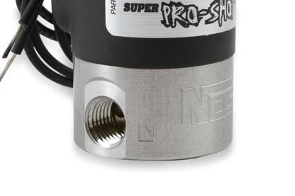 BIG SHOT 190-300 HP HOLLEY, BLACK - NOS Big Shot Wet Nitrous System for 4150 4-Barrel Carburetor