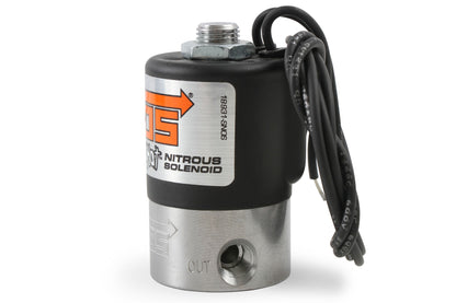 BIG SHOT 190-300 HP HOLLEY, BLACK - NOS Big Shot Wet Nitrous System for 4150 4-Barrel Carburetor