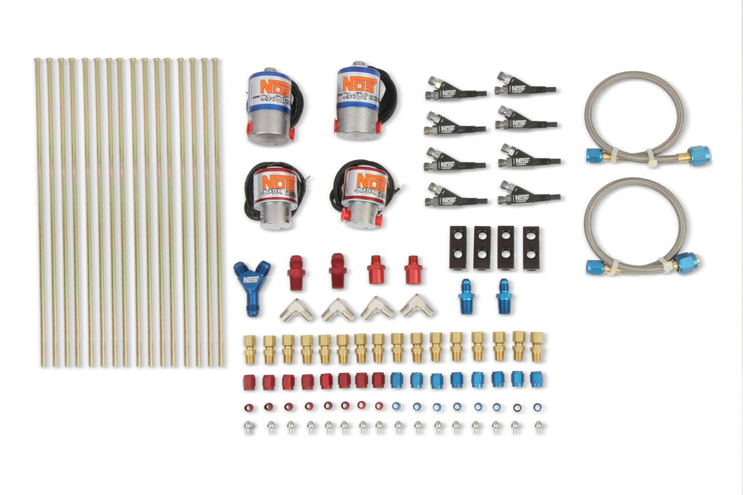 PLUMB KIT - PRO SHOT B NOZ - NOS Custom Nitrous Plumbing Kit Pro-Shot Fogger