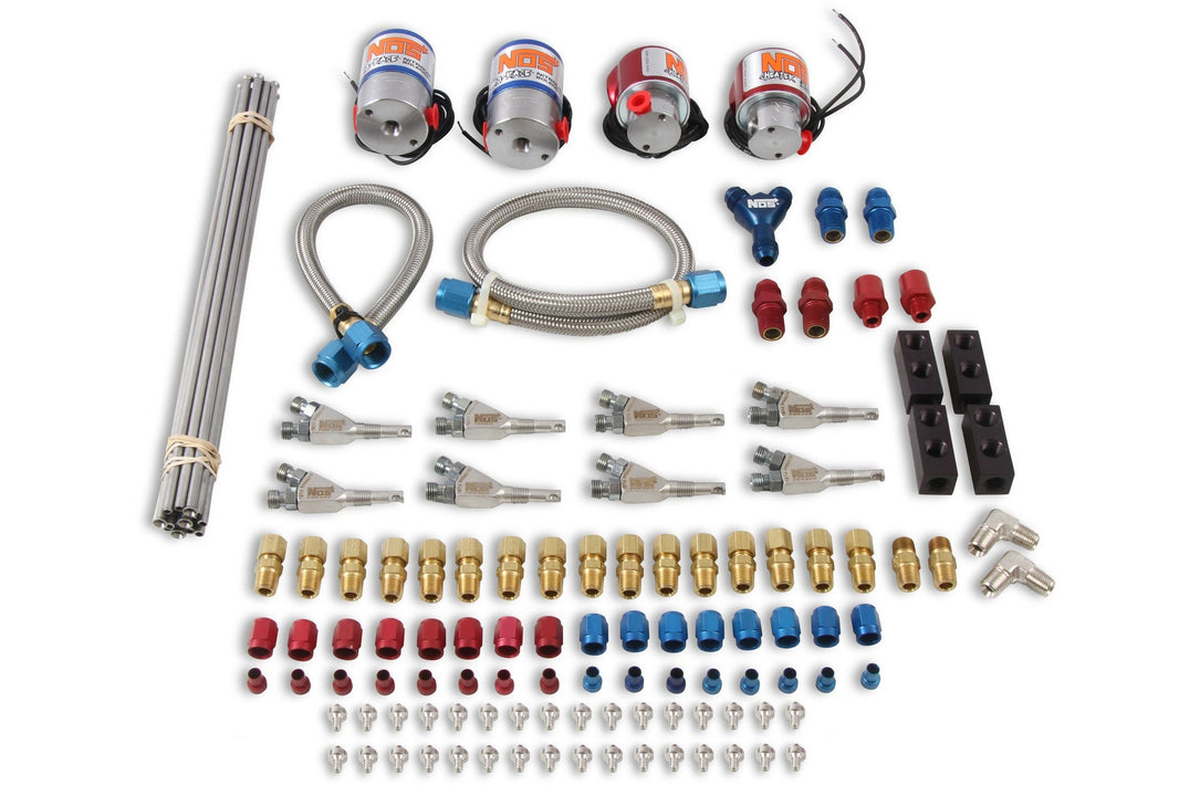 KIT, PLUM RACER SP NOZZLE - NOS Custom Nitrous Plumbing Kit Pro Fogger