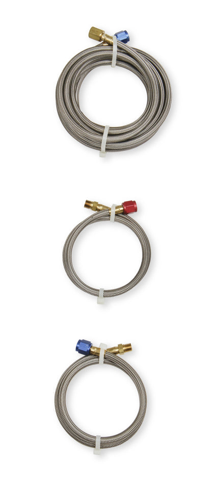 SHOW 6.71 BLOWER SYSTEM - NOS Supercharger Nitrous System,Polished Plate,Red/Blue Plumbing,Blue Bottle