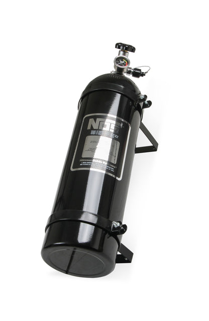 DRY DIESEL SYSTEM 15LB BOTTLE BLACK - NOS Diesel Nitrous System w/ Mini 2 Stage Controller