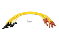 Spark Plug Wire Set - Super Stock Graphite Core 8mm - GM V8 1975-90 - Yellow