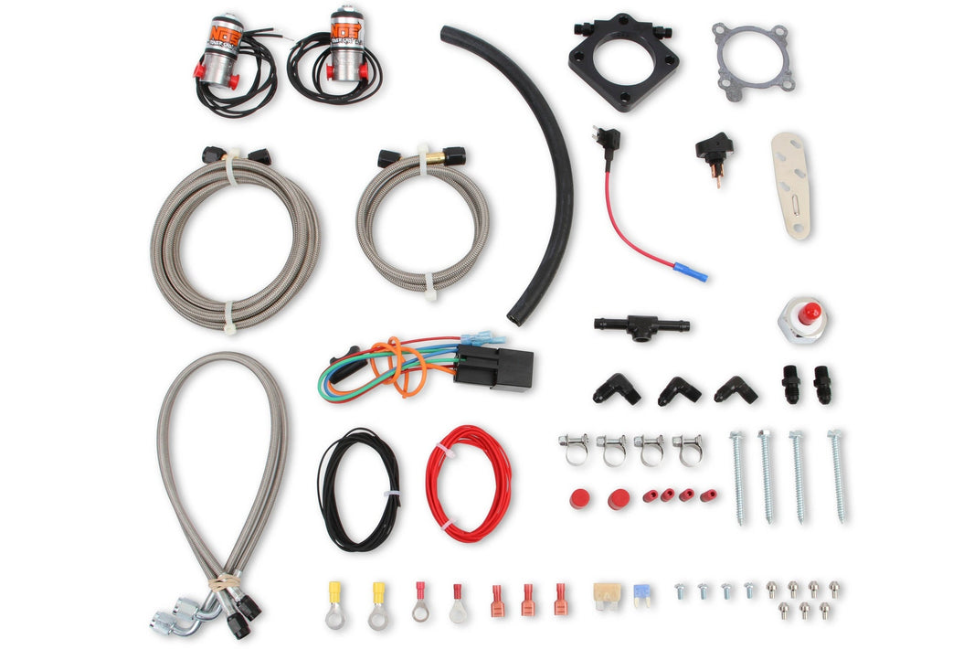 NOS UTV CAN-AM X3 WET NITROUS SYSTEM - NOS Plate Wet Nitrous System - Can-am Maverick X3