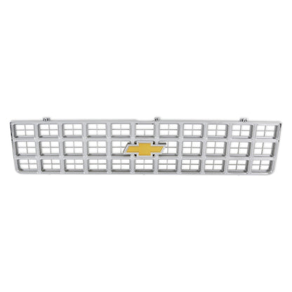 1980 C/K GRILLE W/ BOWTIE - CHROME/GREY - BROTHERS Trucks C/K Chevy Grille - w/ Bowtie - Chrome