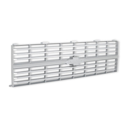 83-84 C/K GRL W/ BOW SGL HL W/O MOLD SIL - BROTHERS Trucks C/K Grille - w/ Bowtie - w/o Molding - Single Headlight - Silver