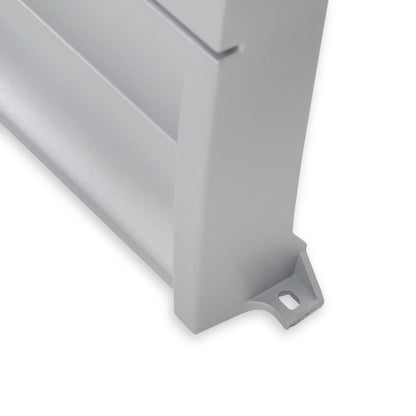 85-87 C/K GRL W/ BOW SGL HL W/O MOLD SIL - BROTHERS Trucks C/K Grille - w/ Bowtie - w/o Molding - Single Headlight - Silver