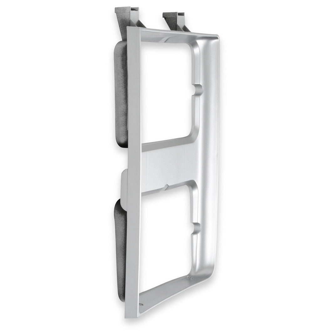 1985-1987 C10 H/L DOOR LH, SILVER (DUAL - Brothers Trucks  Headlight Bezel - Dual Square Head Light - Left