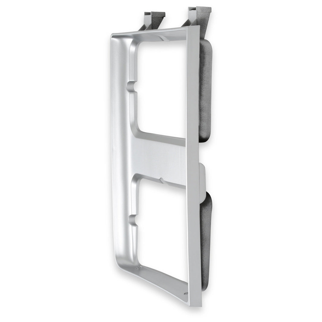 1985-1987 C10 H/L DOOR RH, SILVER (DUAL - Brothers Trucks  Headlight Bezel - Dual Square Head Light - Right