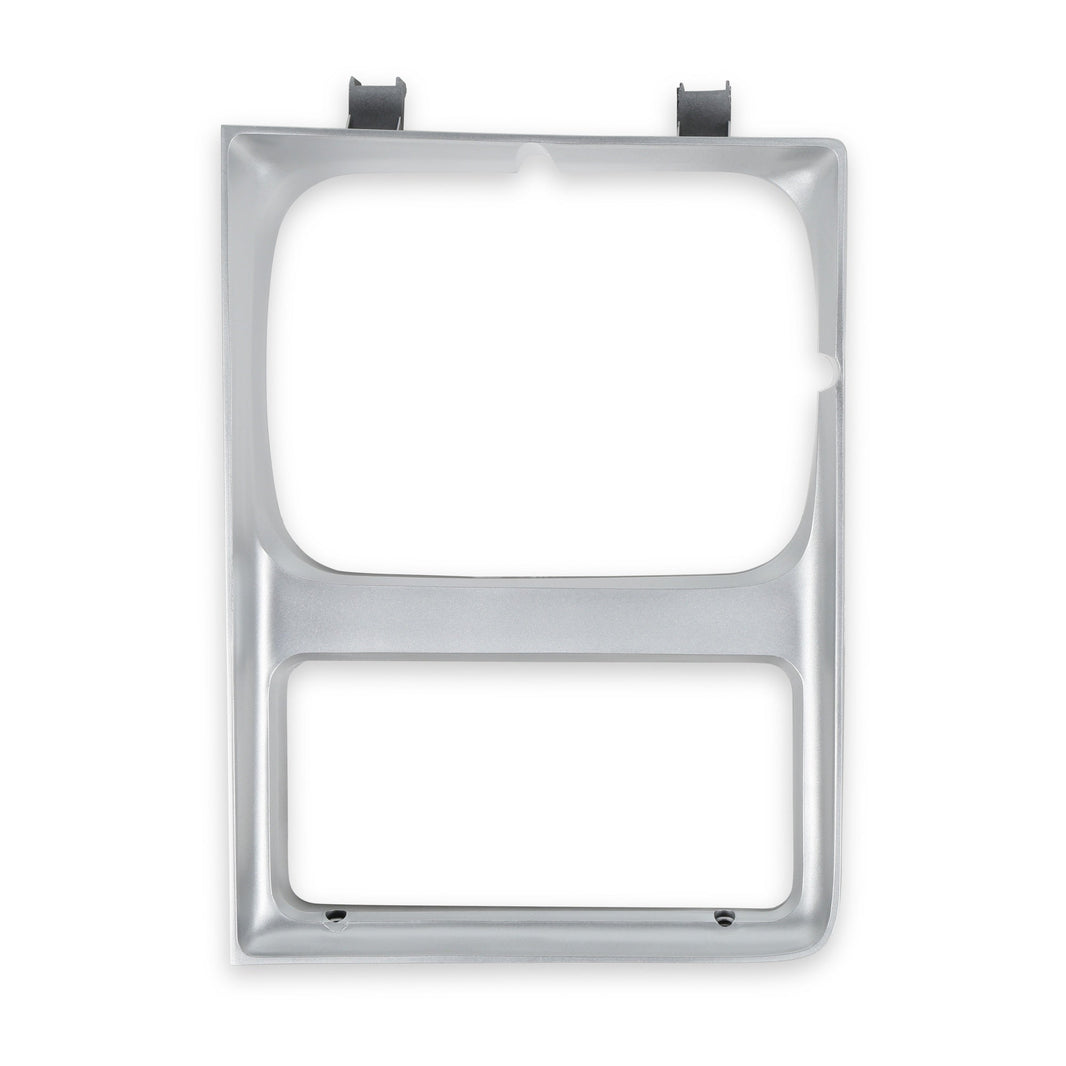 1985-1987 C10 H/L DOOR LH, SILVER (SING - Brothers Trucks  Headlight Bezel - Single Head Light - Left