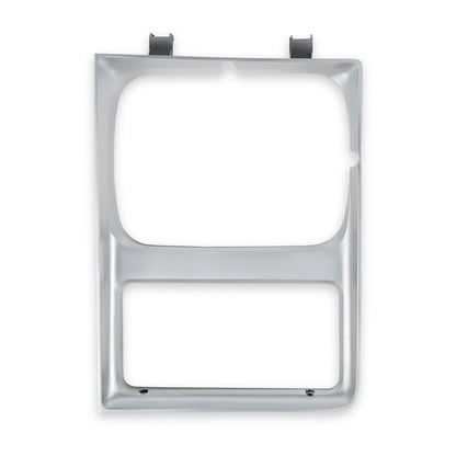 1985-1987 C10 H/L DOOR LH, SILVER (SING - Brothers Trucks  Headlight Bezel - Single Head Light - Left
