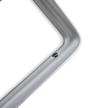 1985-1987 C10 H/L DOOR LH, SILVER (SING - Brothers Trucks  Headlight Bezel - Single Head Light - Left