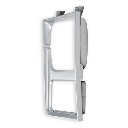 1985-1987 C10 H/L DOOR RH, SILVER (SING - Brothers Trucks  Headlight Bezel - Single Head Light - Right