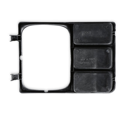 1981-1982 C10 H/L DOOR BLK/ARG SING RE L - Brothers Trucks  Headlight Bezel - Single Square Head Light - Left