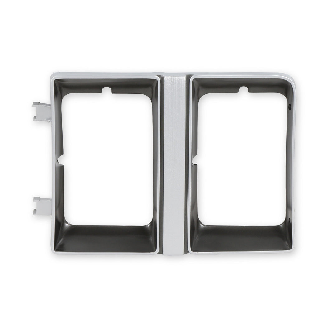 1983-1984 C10 H/L DOOR D.ARG DUAL RECT L - Brothers Trucks  Headlight Bezel - Dual Square Head Light - Left