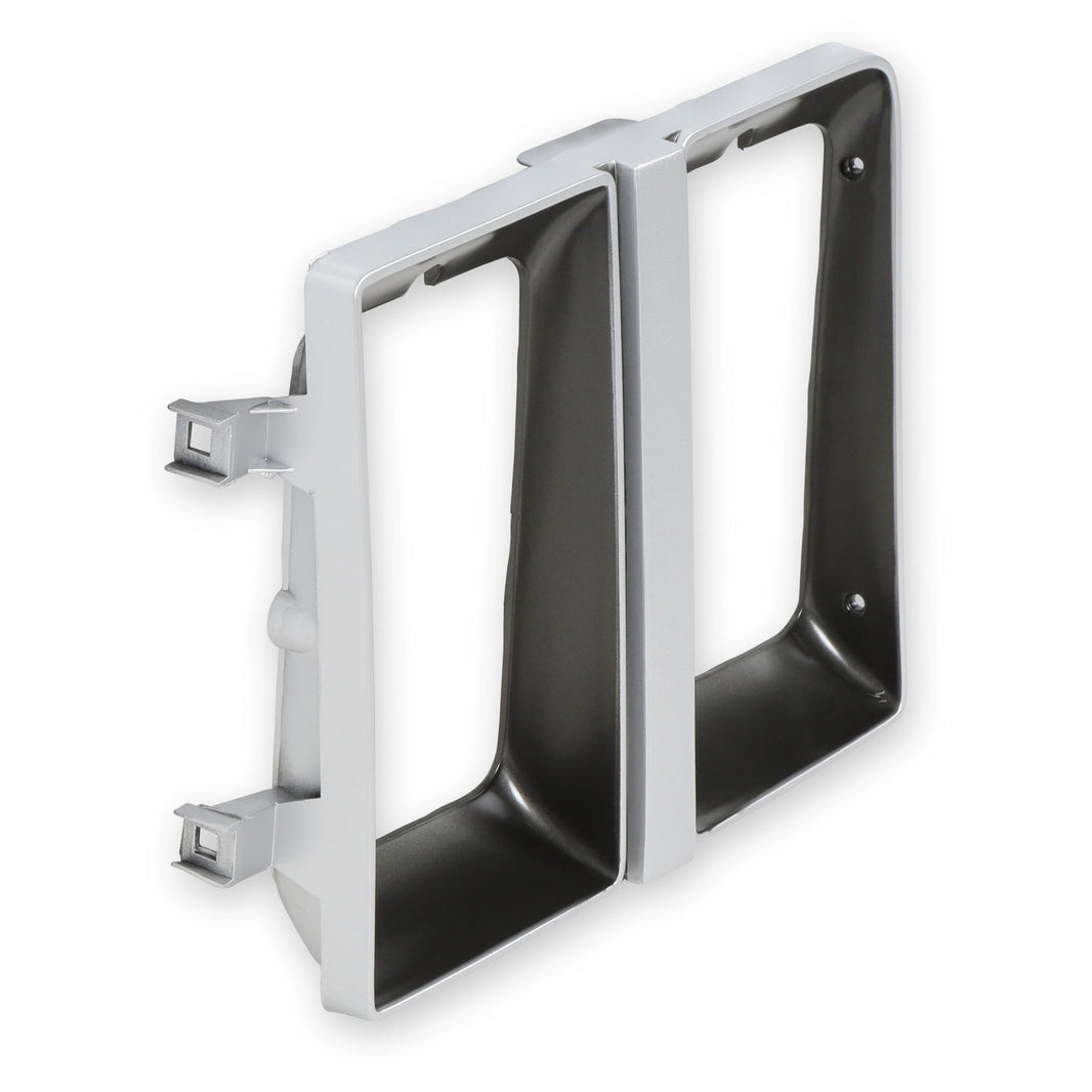 1983-1984 C10 H/L DOOR D.ARG DUAL RECT L - Brothers Trucks  Headlight Bezel - Dual Square Head Light - Left