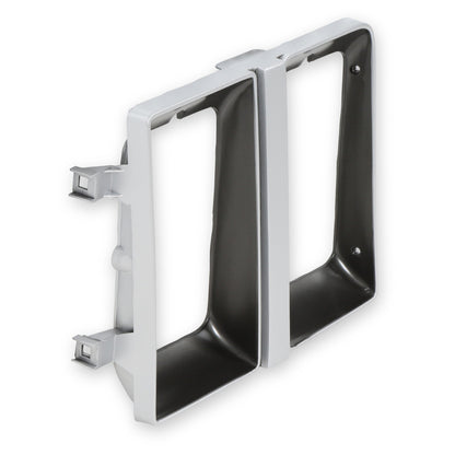 1983-1984 C10 H/L DOOR D.ARG DUAL RECT L - Brothers Trucks  Headlight Bezel - Dual Square Head Light - Left