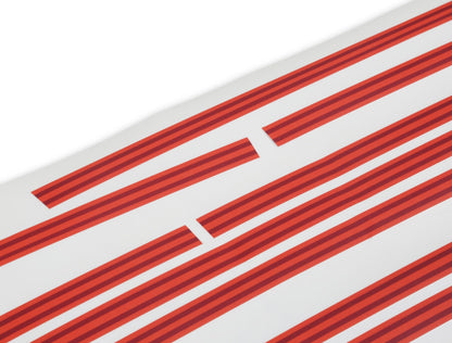 Kit de bandes de séparation de peinture BROTHERS Trucks C/K - Vermillon/Carmin foncé