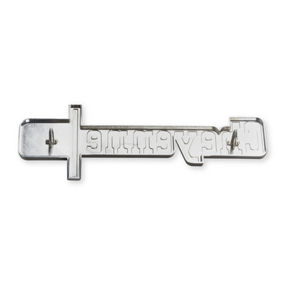 1973-1974 C/K CHEYENNE10 FNDR EMBLM PAIR - BROTHERS Trucks C/K Fender Badge Pair - Cheyenne 10