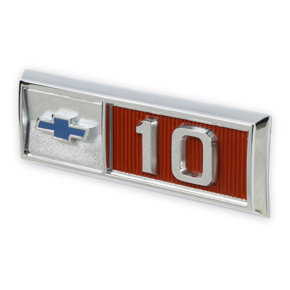 1965 C/K 10 FENDER EMBLEM PAIR - BROTHERS Trucks C/K Fender Badge Pair - Chevy 10