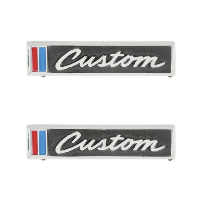 Paire d'emblèmes de porte BROTHERS Trucks C/K - Personnalisés