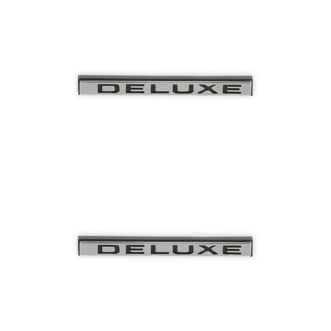 1971-1972 C/K DELUXE FENDER EMBLEM PAIR - BROTHERS Trucks C/K Fender Badge Pair - Deluxe