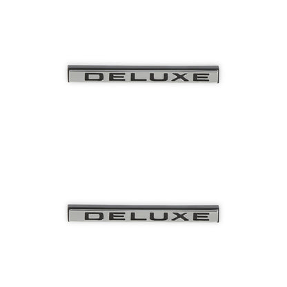 1971-1972 C/K DELUXE FENDER EMBLEM PAIR - BROTHERS Trucks C/K Fender Badge Pair - Deluxe